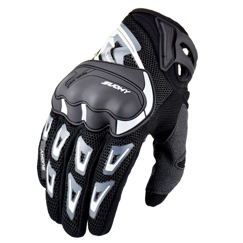 Suomy Summer Motorcycle Gloves Full Finger Motorbike Gloves Breathable Women Men Pink ATV Rider Glove Moto Guantes Motos Sports