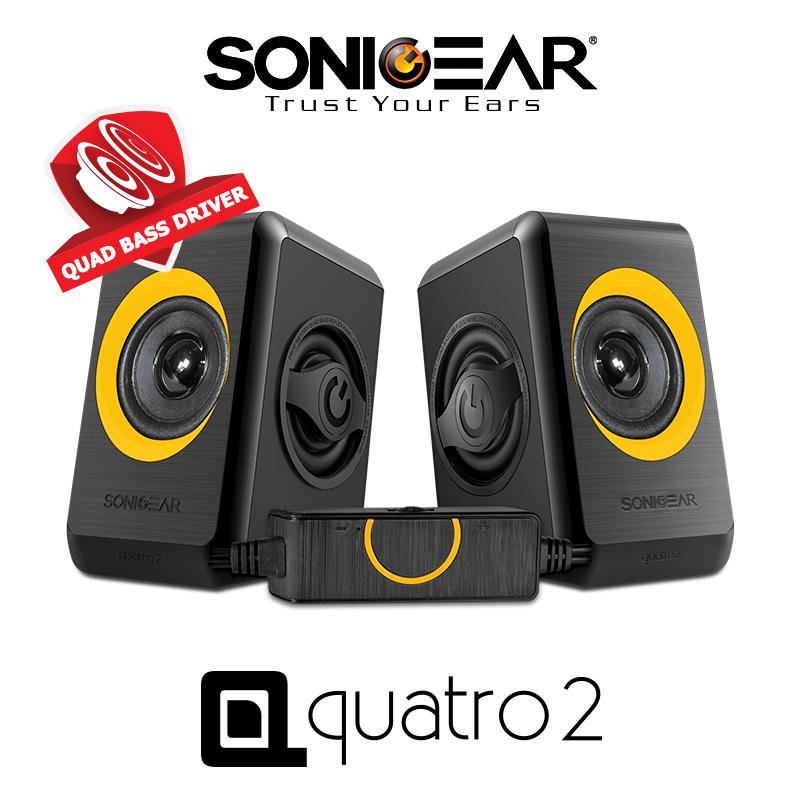SonicGear 2.0 Speaker Quatro 2 Series