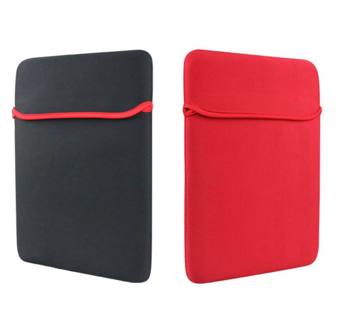 Neoprene Reversible Soft Sleeve Case Bag for All Laptop 13-inch and MacBook Pro 13" with or without Retina Display and Air 13" (Black)