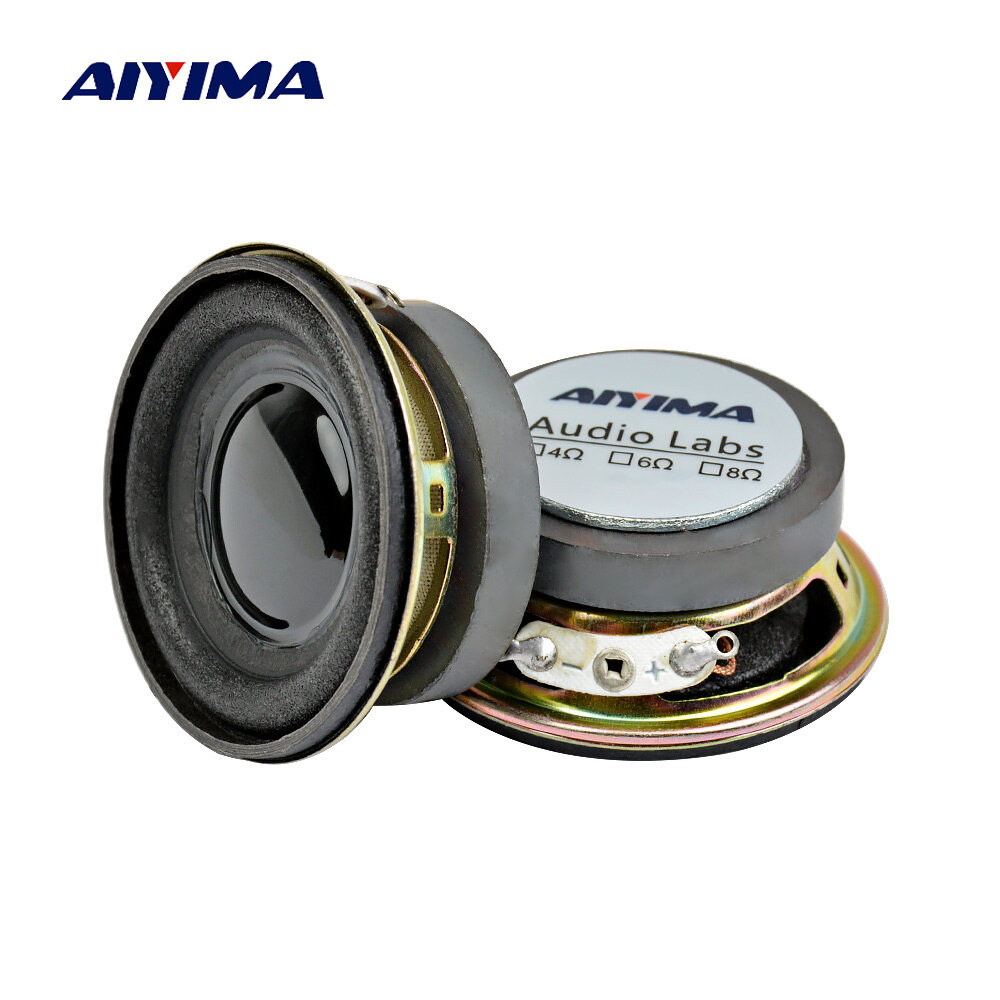 AIYIMA 2Pcs 2Inch 45mm 4Ohm 3W Mini Audio Portable Speakers Tweeter Treble DIY Music Bluetooth Speaker Home Theater Sound System