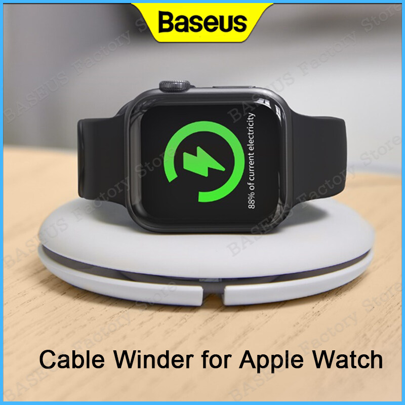 Baseus Cable Organizer Charge Stand Holder for IP Watch Cable Winder Watch Cable Holder for IP Watch 5 4 3 2 38mm 42mm 40mm 44mm
