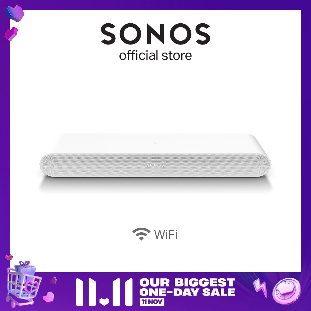 Sonos Ray Soundbar for TV and Gaming