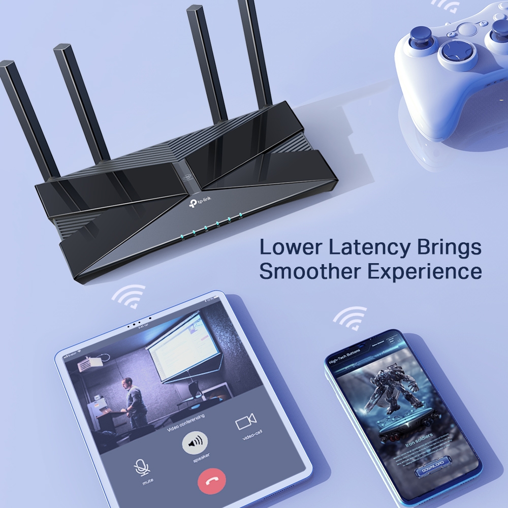 TP-LINK Archer AX50 AX3000 Dual Band Gigabit OFDMA MU-MIMO Wireless WiFi 6  Router, Works with all Telcos (Supports IPTV)