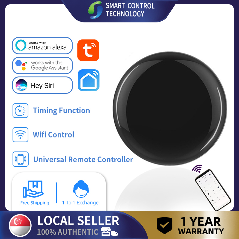 SCT WiFi Universal infrared Multifunctional Smart IR Wireless Remote Control Home Automation Controller Home appliances for Air con Fan TV Light Tuya APP Smart life app Google Home Wifi ir Remote