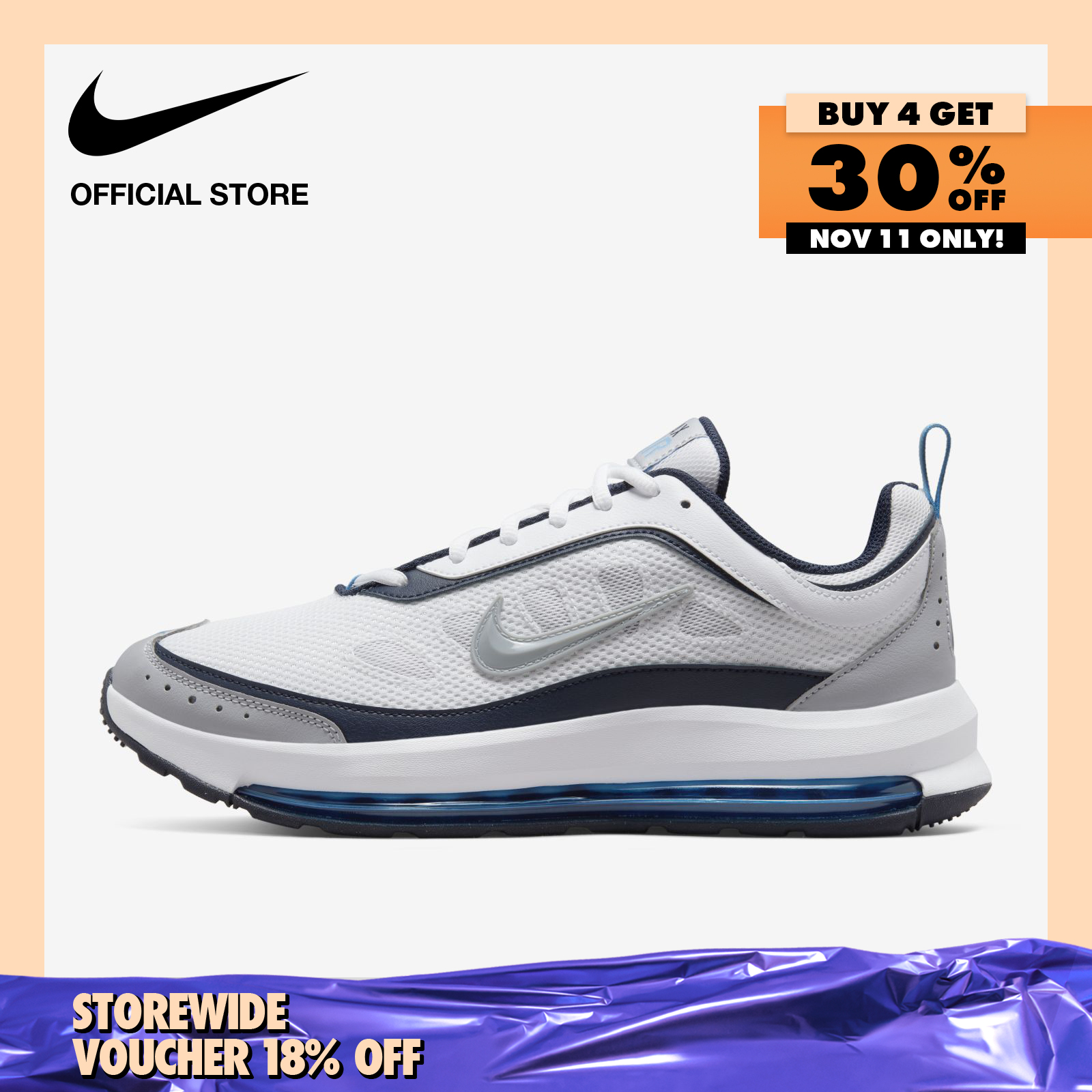 Nike Men's Air Max AP Shoes - White