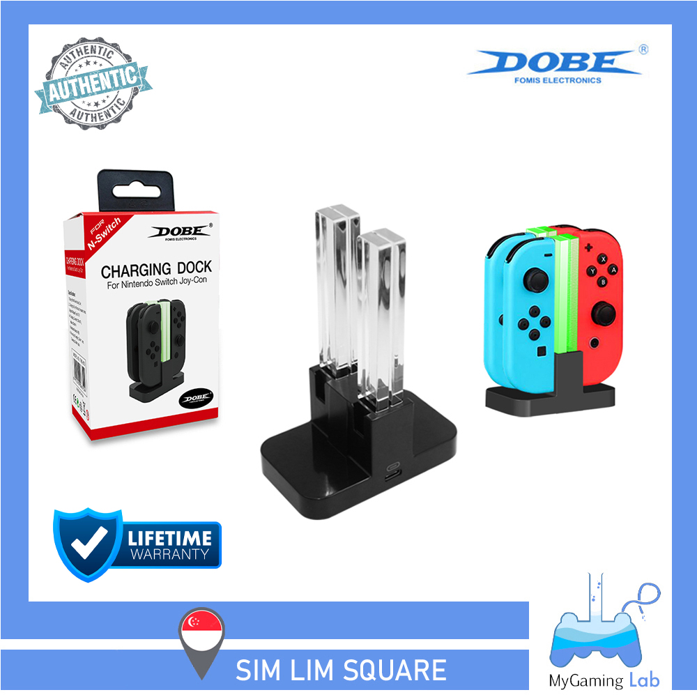 [SG Wholesaler] TNS-875 DOBE Joy-Con Charging Dock / JoyCon Charger for Nintendo Switch & Switch OLED