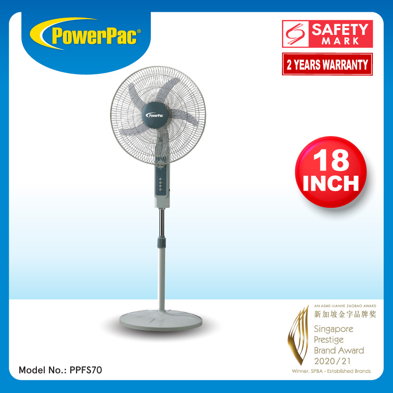 PowerPac Stand Fan 18 Inch (PPFS70)