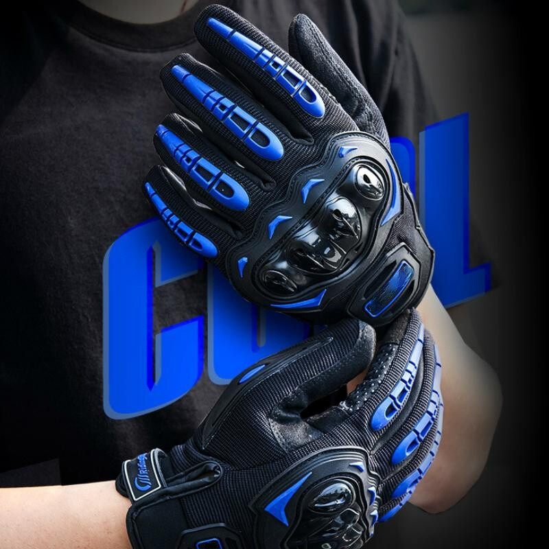 huiyisunny motor Gloves Motorcycle Riding Glove Hand Gloves Motorbike Racing Biker Gloves Motorcycle Moto Motorcross Full Finger Riding Motorbike GLOVE Bicycle Cycling Waterproof Glove