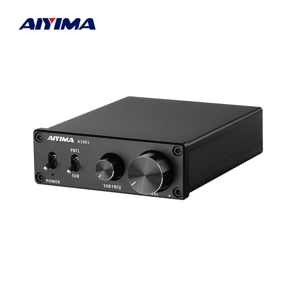 AIYIMA A1001 Subwoofer Amplifiers 100W Mono Digital Power Amplifier Speaker Sound Amplificador Home Audio AMP Upgraded TPA3116
