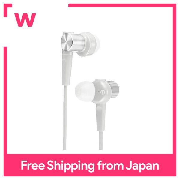 SONY earphone heavy bass model MDR-XB55: canal type White MDR-XB55 W
