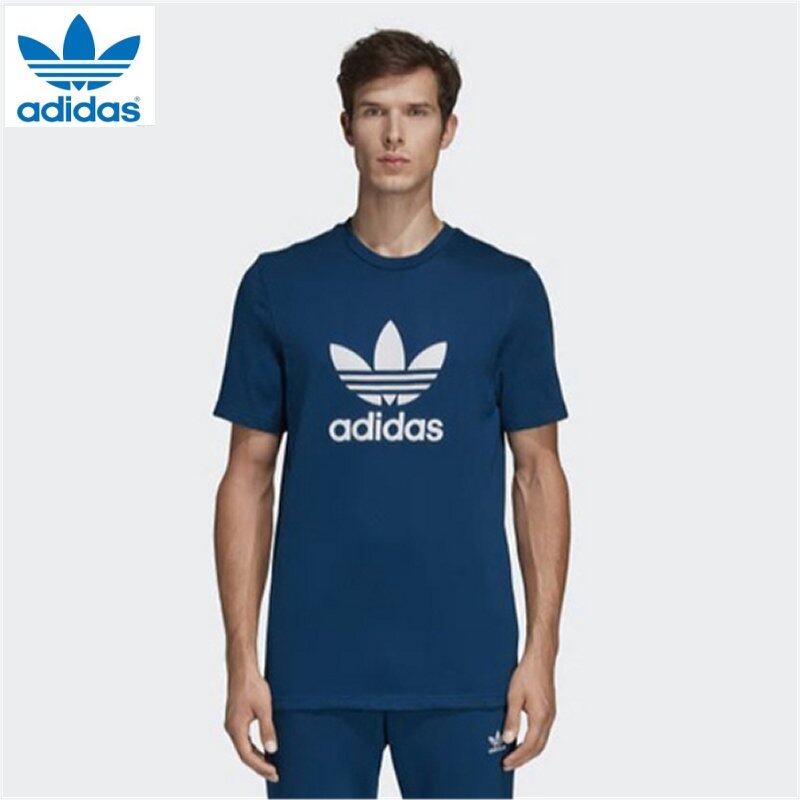 Adidas Originals Trefoil Tee DV1603 Legend Marine T-shirts (Adidas Korea Size)