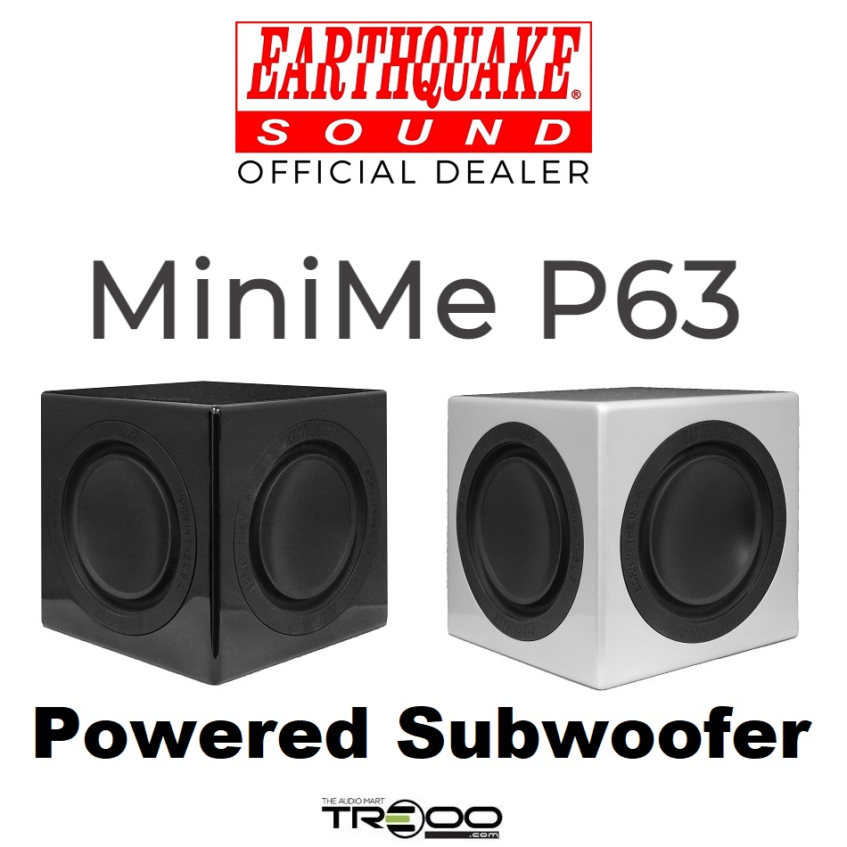 Earthquake Sound MiniMe P63 6.5-inch(Triple) (3x6.5”) Powered Subwoofer