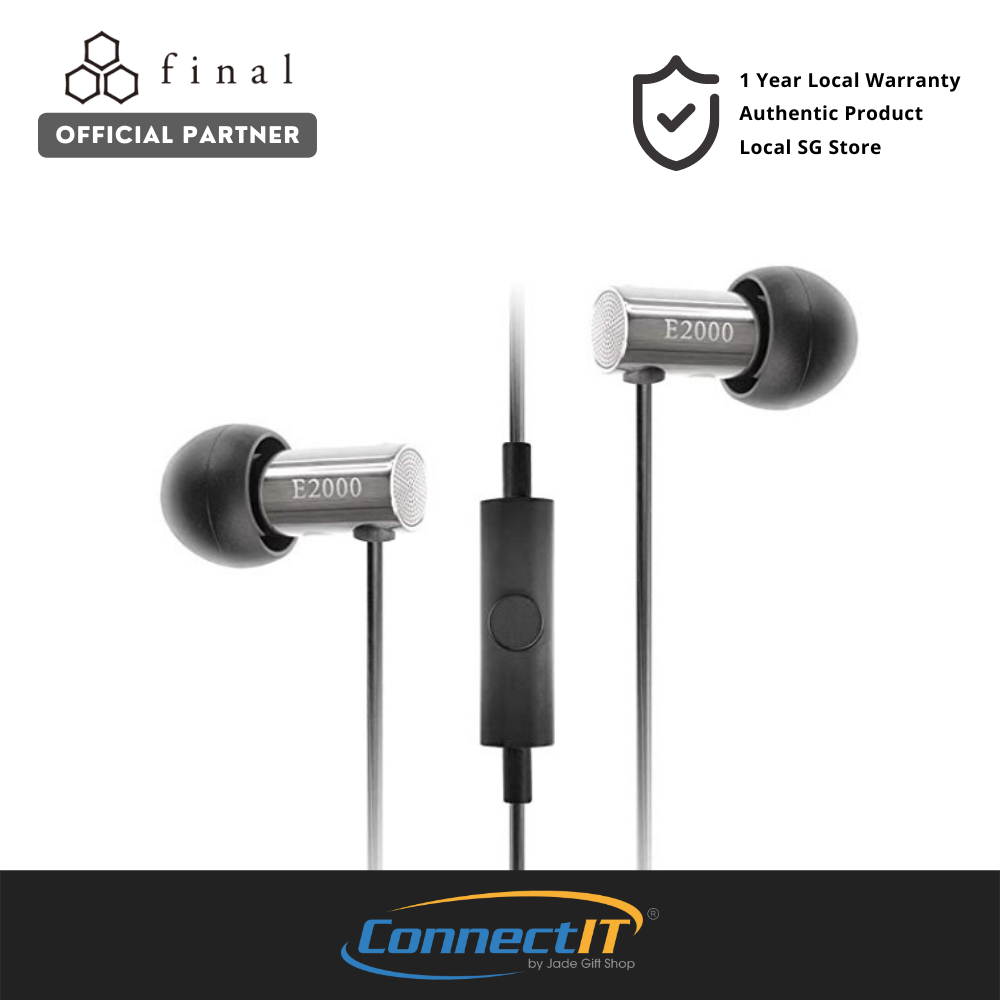 Final Audio E3000C Premium Audiophile In-Ear Earphones With Mic For Smartphones With Local Warranty