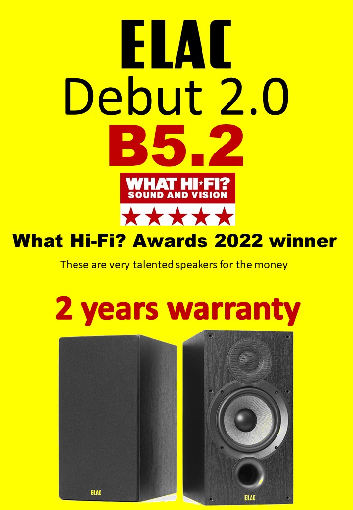 ELAC B5.2 What Hi-Fi? Awards 2022 winner