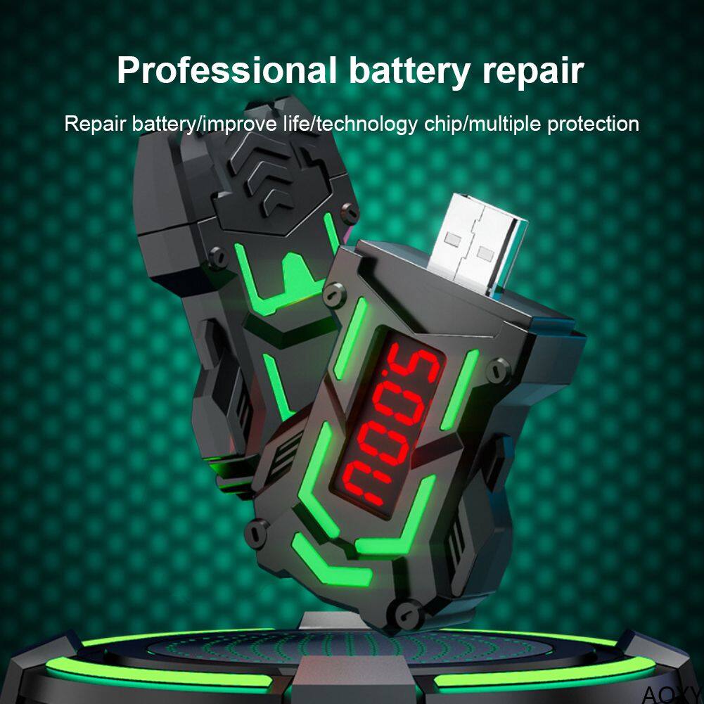 USB Current Voltage Capacity Tester Mobile Phone Battery Repairer Repair Battery Stability Charger Voltage Detector【AOXY】