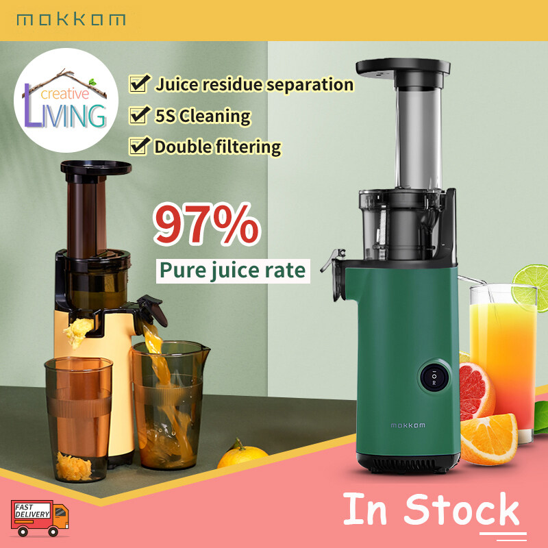 【MOKKOM 】500ml Electric Slow Masticating Juicer Portable Blender Fruit Extractor Juicer DIY Mixers Machine