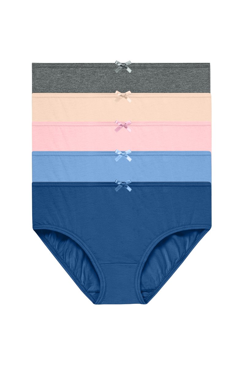 Jockey® Cotton Spandex Hipster Panties 5-pack | JLU008892AS1