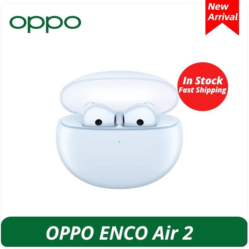 Original OPPO ENCO Air2 Air 2 pro Earphone TWS Earbuds Wireless Noise Canceling Bluetooth 5.2 Headphones AAC/SBC For Oppo /Vivo /Xiaomi /Huawei