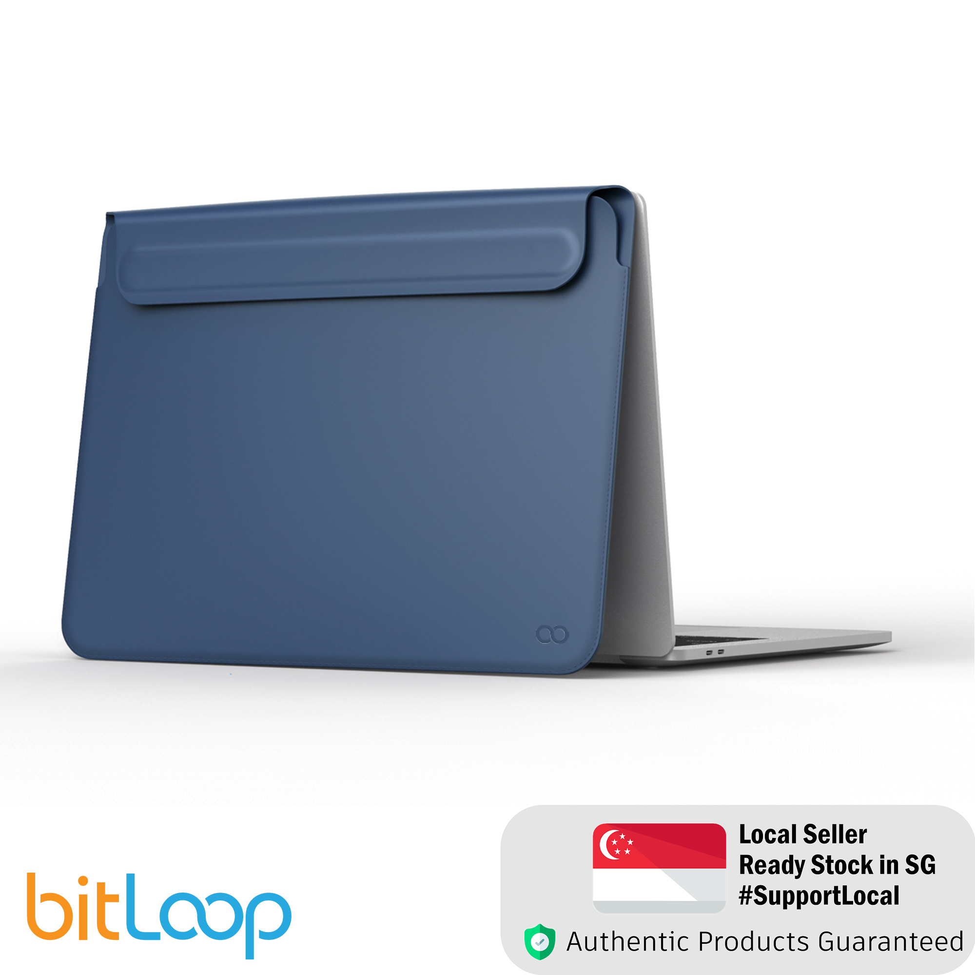 Bitloop ProSleeve for MacBook Pro & Air - 13inch 2019/2020 Luxurious Material - Premium PU Eco-Leather, Lightweight Durable, Splash-Proof Water Resistant, Protects Your Laptop, Easy To Carry Perfectly