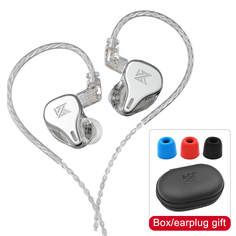 KZ DQ6 3DD Dynamic Driver Earphone Heavy Bass HIFI Earbuds In-Ear Monitor Noise Cancelling Music Sport Earphones For KZ ZSN Pro X ZST XEDX ZS10 Pro ZSX