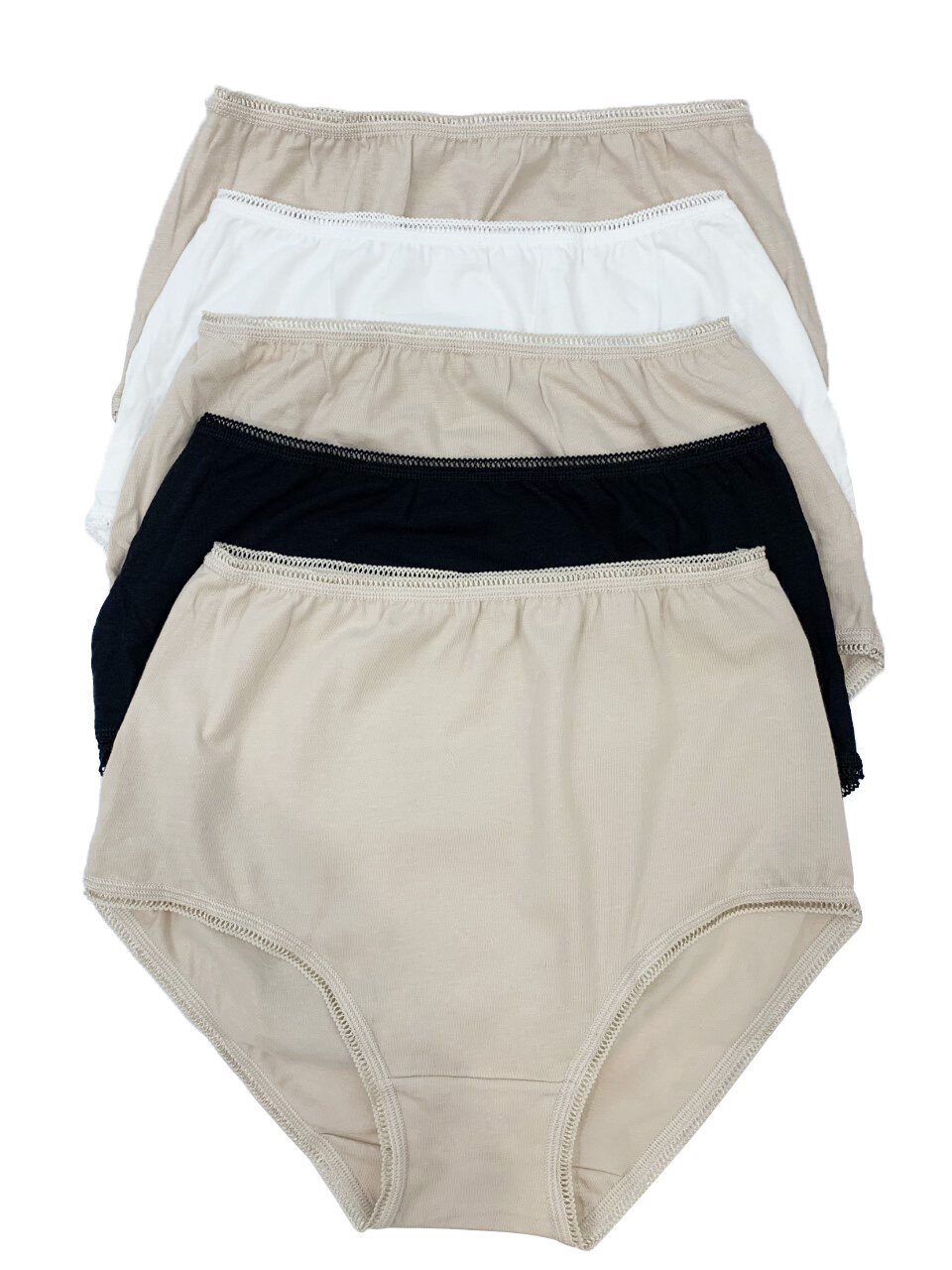 M&S 5 pack Cotton Lycra® Full Brief Knickers